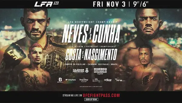 LFA 171 Neves vs Cunha